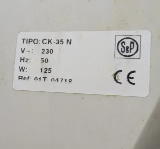 Extractor de cocina reducido