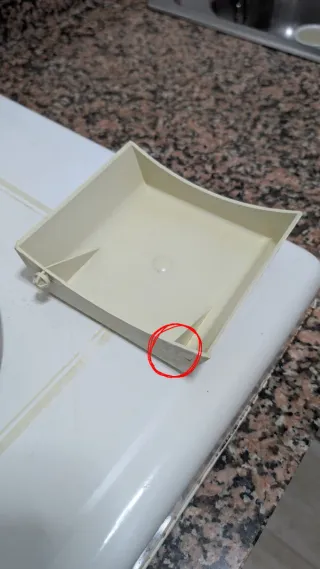 Extractor de cocina reducido