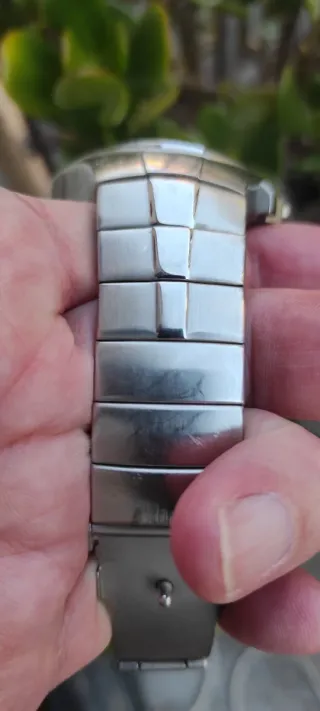 Reloj Sector Cronógrafo Hombre Plata Blanco