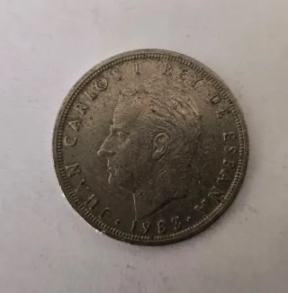 Monedas antiguas 25, 50 y 100 ptas