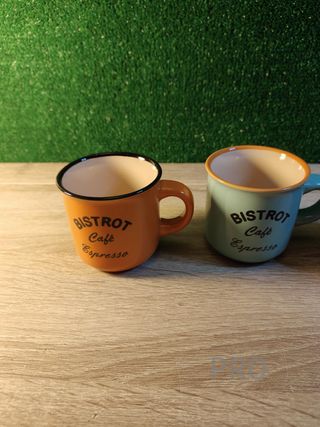 Juego Tazas Café Sin Plato Home Bistrot