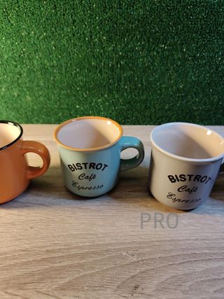 Juego Tazas Café Sin Plato Home Bistrot