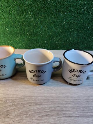 Juego Tazas Café Sin Plato Home Bistrot