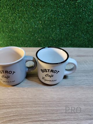 Juego Tazas Café Sin Plato Home Bistrot