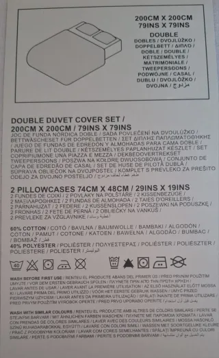 Funda Nórdica hortensias azules.