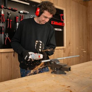 Amoladora Angular Powerplus 500W Ø 115mm