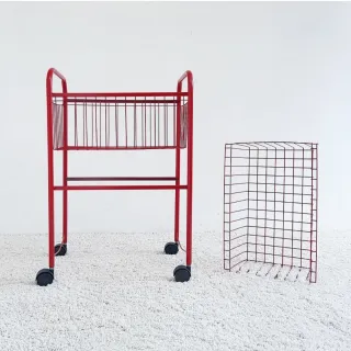 Carrito Estilo POP. Vintage, 80s.