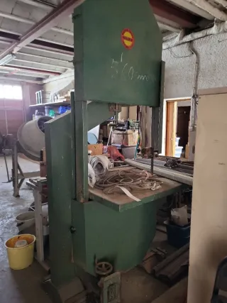 Sierra de cinta industrial Binello 5,5CV