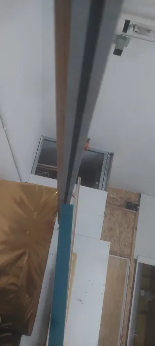 Puerta corredera blanca de 92,5x203 cm