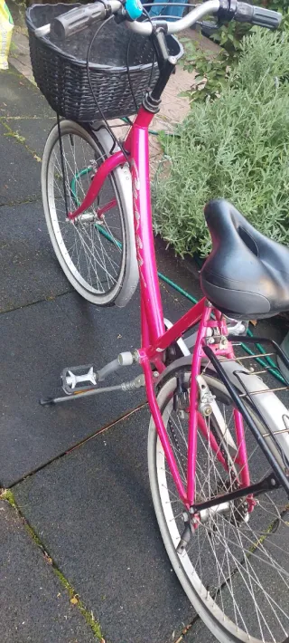 Bicicleta italiana 24 rosa