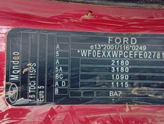 Piloto trasero cd391dll-lh ford mondeo lim. 439739