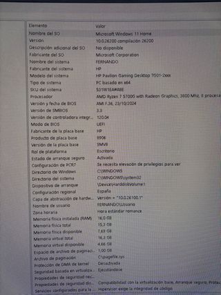 HP Pavilion Gaming Ryzen 7 5700G 16GB RAM