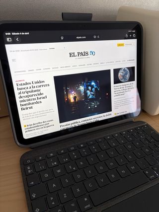 Apple IPAD 11 A16 + teclado Logitech Combo Touch