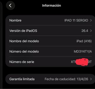 Apple IPAD 11 A16 + teclado Logitech Combo Touch