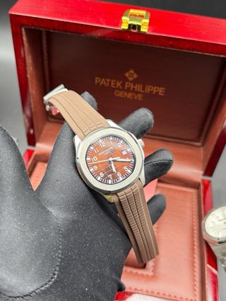 Reloj Patek Philippe Negro y Plateado