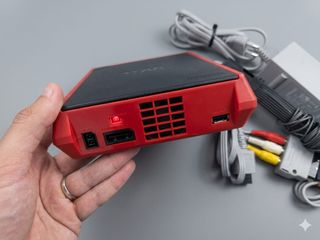 Console Nintendo Wii Mini Rossa e Nera