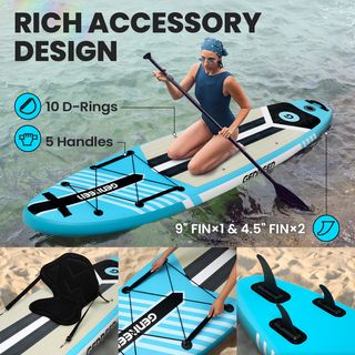 Tabla de Paddle Surf Genreen 11'x32x6