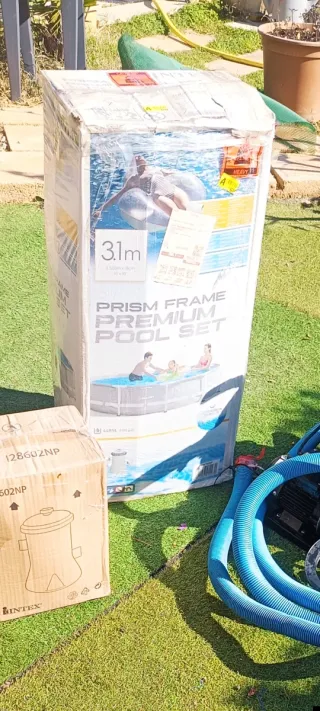Piscina Intex Prism Frame Premium 3.1m+depuradora.