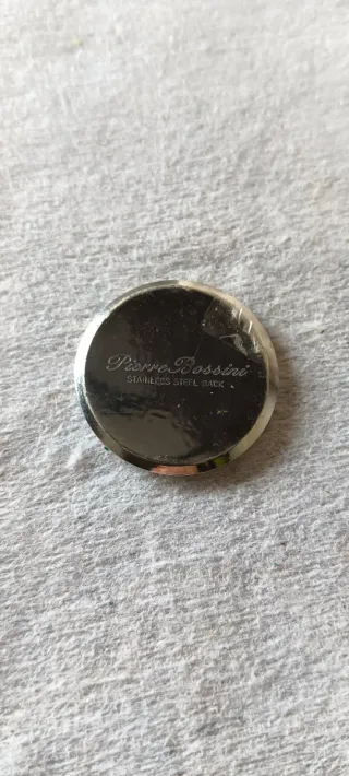 Reloj Pierre Rossini Cuarzo Esfera Negra