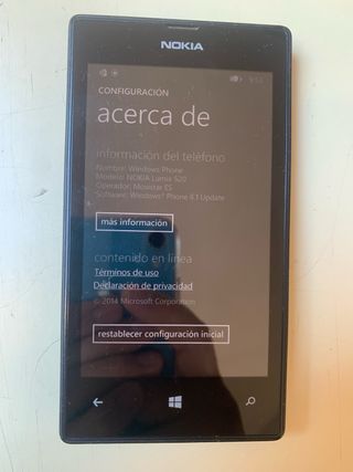 Nokia Windows 8 Negro