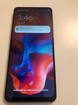 Motorola Móvil Negro/Azul