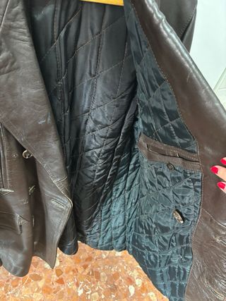 Chaqueta cuero guardia civil