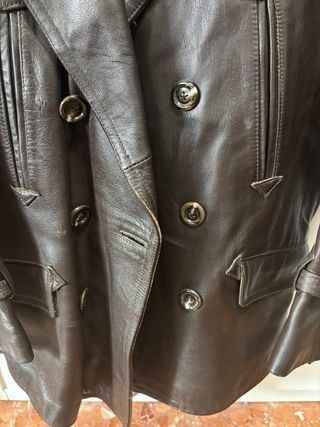 Chaqueta cuero guardia civil