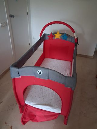 Cuna de viaje plegable