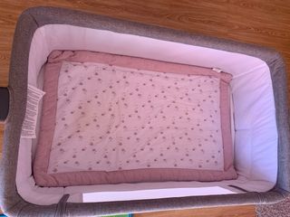 Cuna de bebé Kinderkraft gris