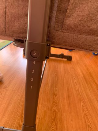 Cuna de bebé Kinderkraft gris