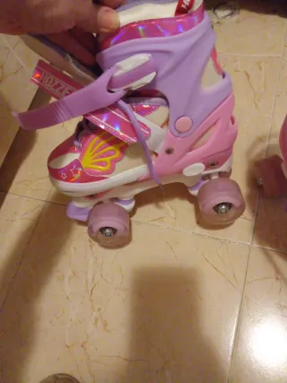 Patines para niña talla M