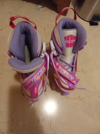 Patines para niña talla M