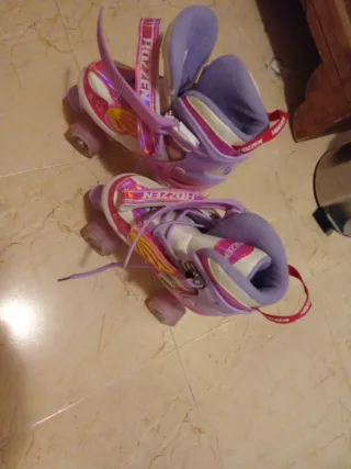 Patines para niña talla M
