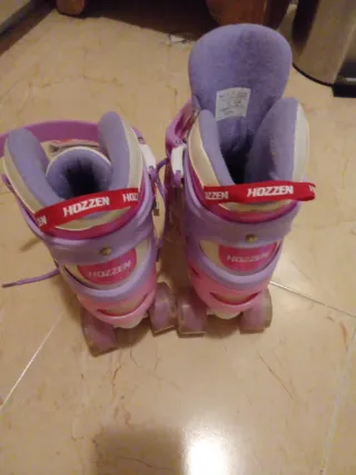 Patines para niña talla M