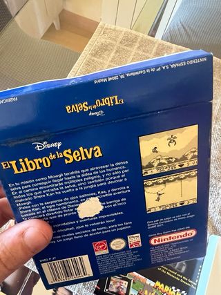 El Libro de la Selva Game Boy Disney
