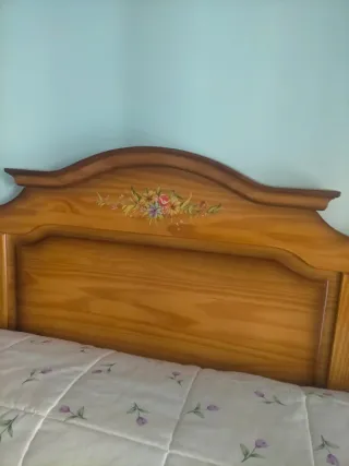 Cama juvenil de madera