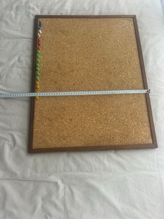 Tablero de Corcho Marrón y Multicolor