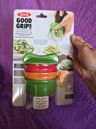 Espiralizador Verduras Oxo + Molde Hamburg Lekué