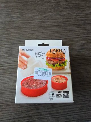 Espiralizador Verduras Oxo + Molde Hamburg Lekué