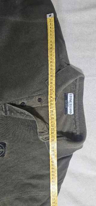 Stone Island Polo Maniche Lunghe Uomo XL Verde