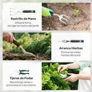 Mochila de herramientas de jardinería