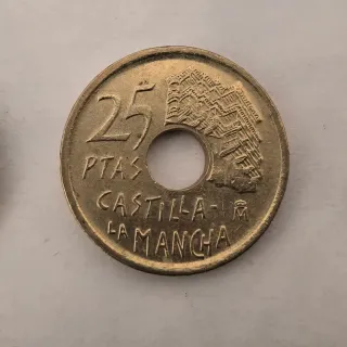 Lote 59 monedas 25 pesetas (BCN 92, expo Sevilla)