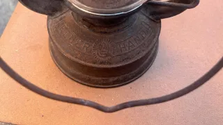 Candil de petróleo/queroseno antiguo