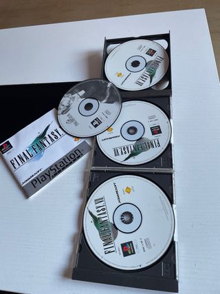 Final Fantasy VII Platinum PS1 Español
