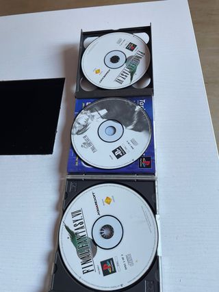 Final Fantasy VII Platinum PS1 Español