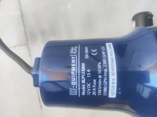 Bomba de achique 3000 Para embarcaciones