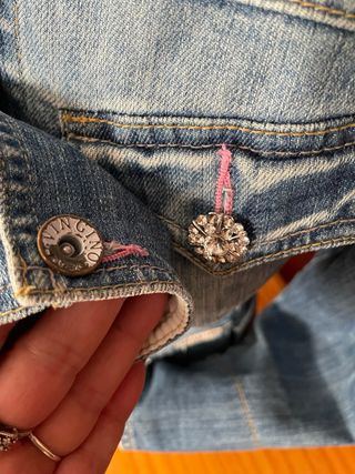 Chaqueta Vaquera Vintage Mujer