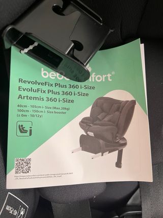 Silla Coche Bebeconfort RevolveFix Plus 360