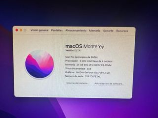 Apple Mac Pro 3.1 Torre