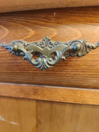 Mueble recibidor clásico madera